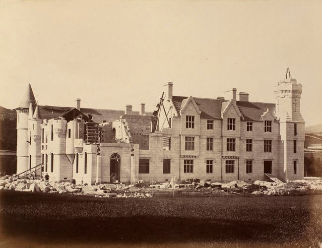 The new Castle at Balmoral