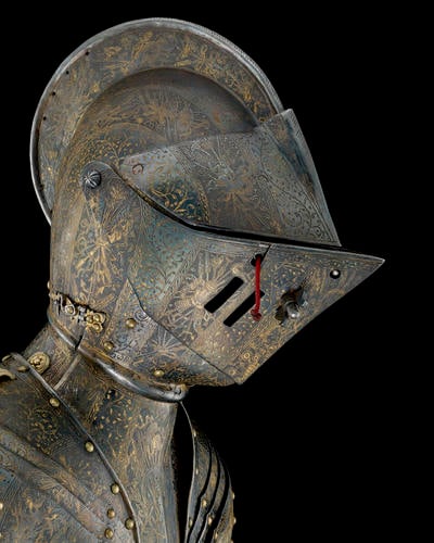 France   Armour Of Henry, Future Prince Of Wales, For The Tilt