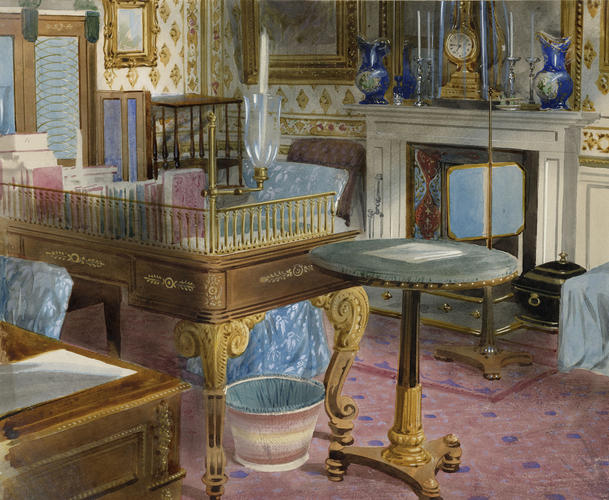 Prince Consort's Sitting Room, Windsor, c. 1860