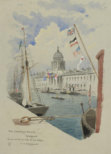 The Queen's Visit to Dublin, April 1900: The Custom House