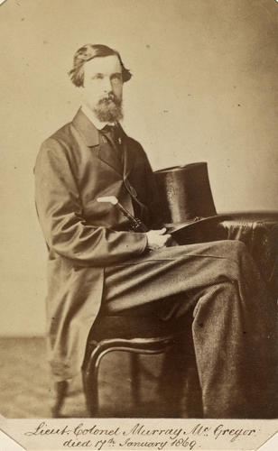 Lieutenant Colonel Murray MacGregor. [Photographs, English Portraits. Volume 70. ]
