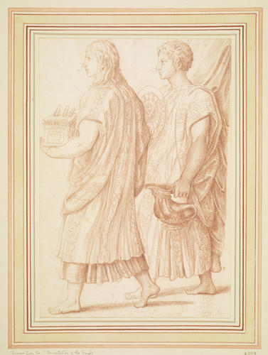 Attendants bearing gifts Attendants bearing gifts