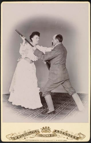 Balmoral, Tableaux-Vivants 1893/4. 'A Scrap of Paper' by J. Palgrave Simpson