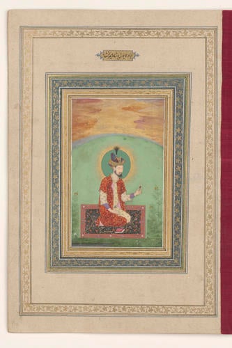 Master: Album of Mughal Portraits
Item: Portrait of Miran Shah