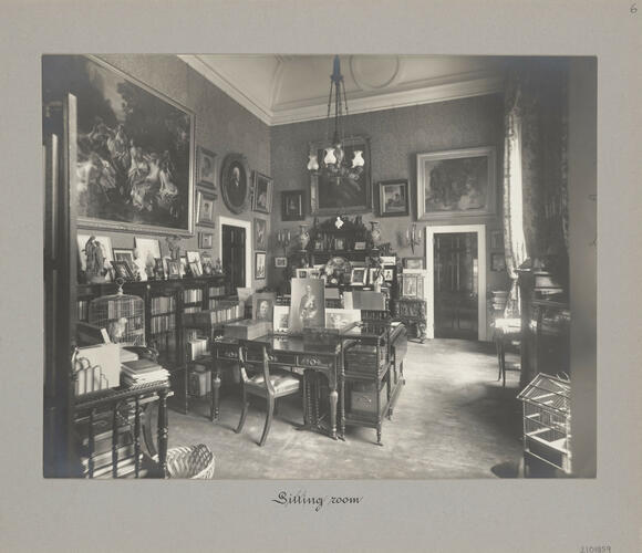 Sitting Room. [King Edward VII Rooms, Buckingham Palace, 1902-1910]