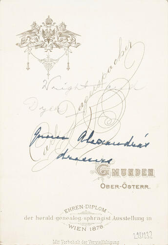 Jane Macdonald (nee Wright) and Ms Dyer, two of Queen Alexandra's dressers