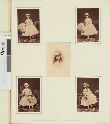Princess Beatrice, November 1866 [in Portraits of Royal Children Vol. 10 1866-67]