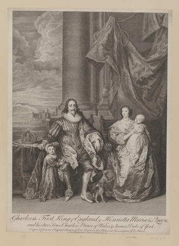 Charles the First, King of England, &c. Henrietta Maria his Queen, and his two sons, Charles Prince of Wales, & James Duke of York Charles the First, King of England, &c. Henrietta Maria his Queen, and his two sons, Charles Prince of Wales, & James Duke of York