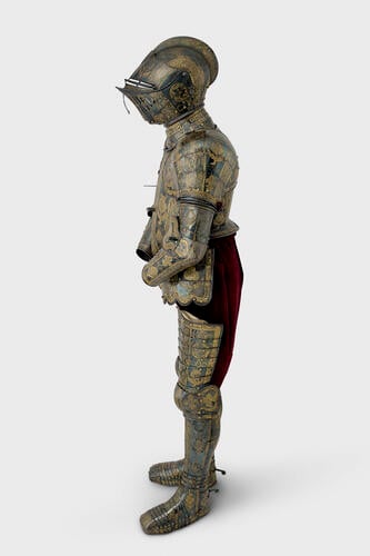 Armour garniture of Henry, future Prince of Wales, for the field, tourney, tilt and barriers Armour garniture of Henry, future Prince of Wales, for the field, tourney, tilt and barriers