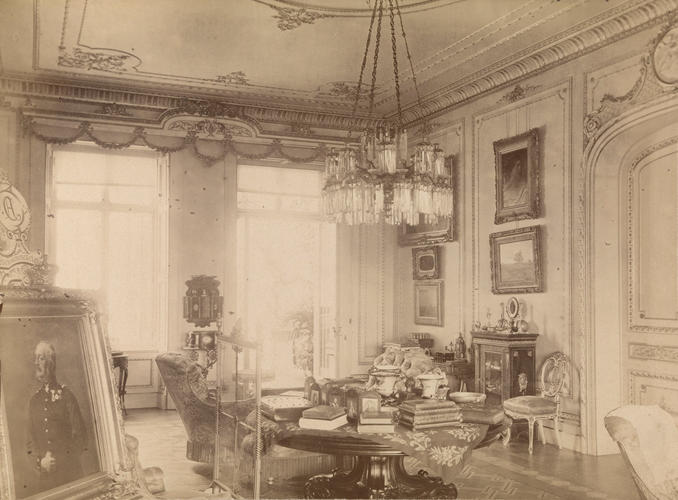 Sitting room of Grand Duchess Augusta of Mecklenburg-Strelitz at Schloss Neustrelitz Sitting room of Grand Duchess Augusta of Mecklenburg-Strelitz at Schloss Neustrelitz