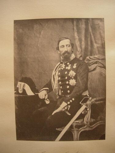 General Alphonso Ferrero della Marmora, 1857 [Photographic Portraits Vol. 2/60 1852-1859]