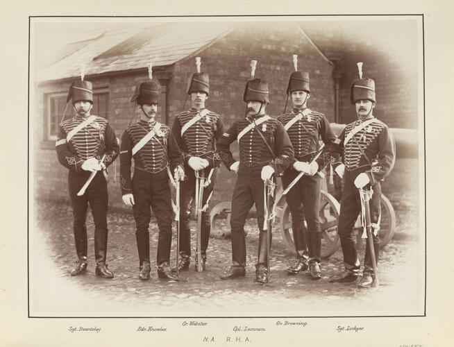 Soldiers from the Royal Horse Artillery who served in the Anglo-Egyptian War