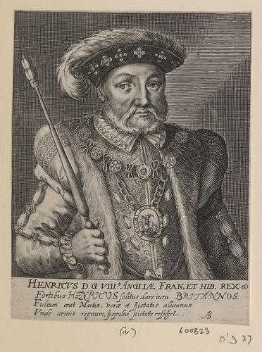 HENRICVS D. G. VIII ANGLIAE FRAN, ET HIB, REX