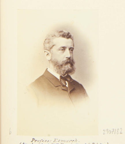 Professor Esmarck (Husband of Princess Henrietta of Schleswig Holstein) 1872 [Photographic Portraits Vol. 4/62 1861-1876]