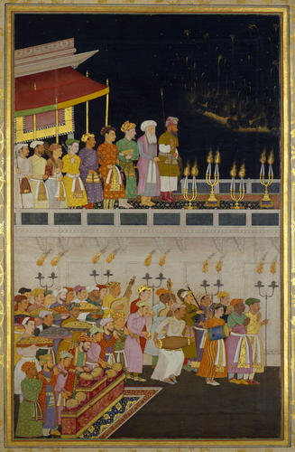 Master: Padshahnamah ?????????? (The Book of Emperors) ??
Item: Shah-Jahan honouring Prince Dara-Shukoh at his wedding (12 February 1633) / Bulaqi, son of Hoshang