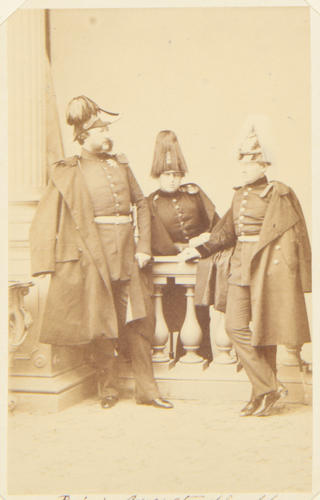Prince August of Saxe-Coburg and Gotha with his sons, Prince Philipp and Prince August