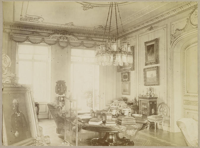Sitting room of Grand Duchess Augusta of Mecklenburg-Strelitz at Schloss Neustrelitz Sitting room of Grand Duchess Augusta of Mecklenburg-Strelitz at Schloss Neustrelitz