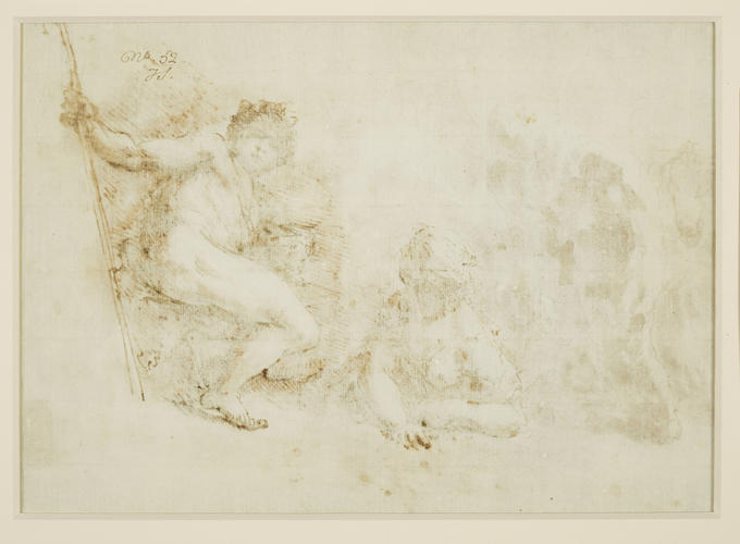 Studies for the drunken Silenus