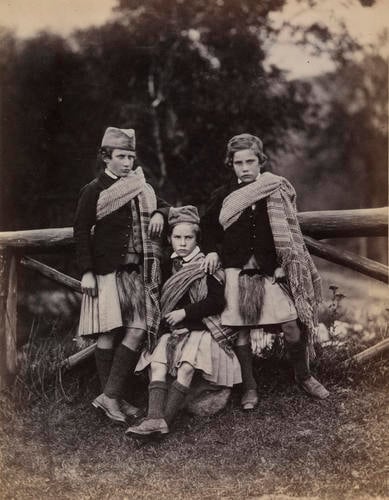 'The sons of John Grant, The Prince's Head Forester at Balmoral'