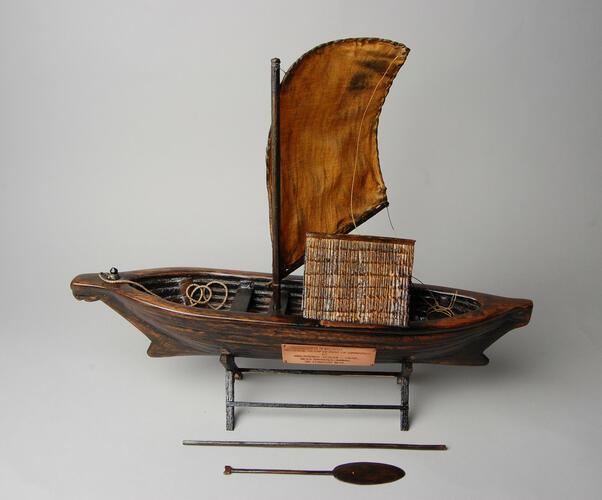 Model sampan