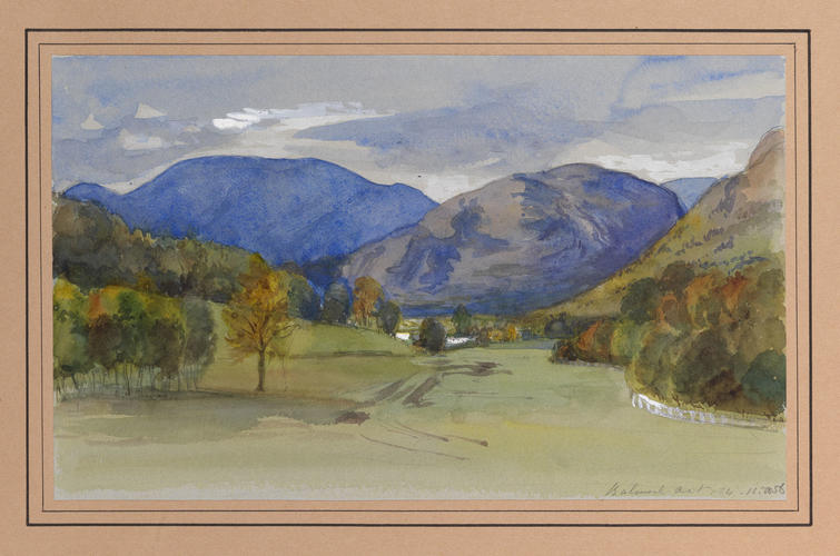 Master: Queen Victoria's Sketchbook 1855-1860
Item: Balmoral