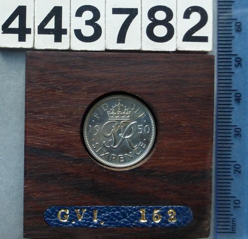 George VI Proof sixpence
