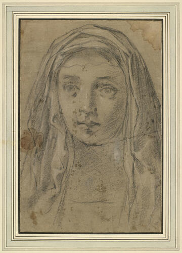The head of the Virgin The head of the Virgin