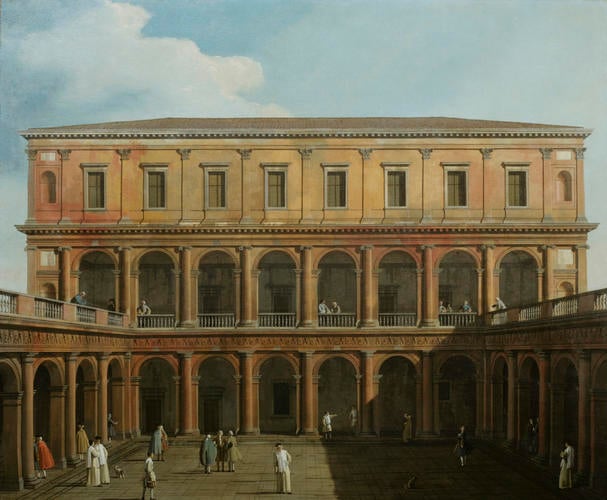 Venice: Caprice View of the Monastery of the Lateran Canons Venice: Caprice View of the Monastery of the Lateran Canons