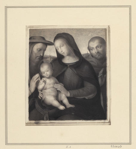 The Virgin and Child with Saints Jerome and Francis