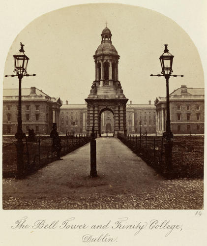 'The Bell Tower and Trinity College, Dublin'