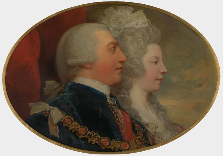 George III and Queen Charlotte