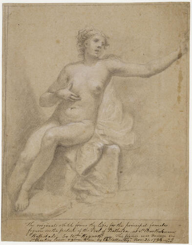 A female nude