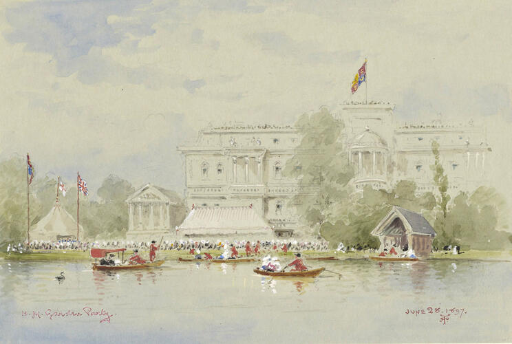 The Diamond Jubilee, June-July 1897: The Queen's Garden Party, 28 June The Diamond Jubilee, June-July 1897: The Queen's Garden Party, 28 June