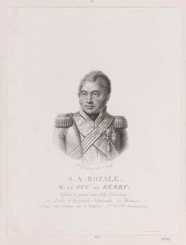 S. A. ROYALE M LE DUC DE BERRY S. A. ROYALE M LE DUC DE BERRY