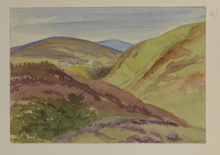 Master: SKETCHES BY QUEEN VICTORIA I
Item: A Highland landscape