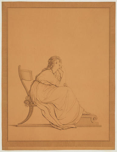 Emma, Lady Hamilton's Attitudes, Plate III Emma, Lady Hamilton's Attitudes, Plate III