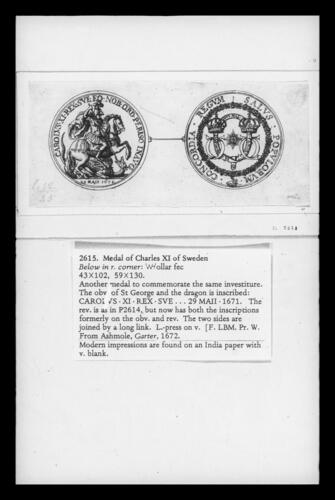 Medal of Charles XI of Sweden Medal of Charles XI of Sweden