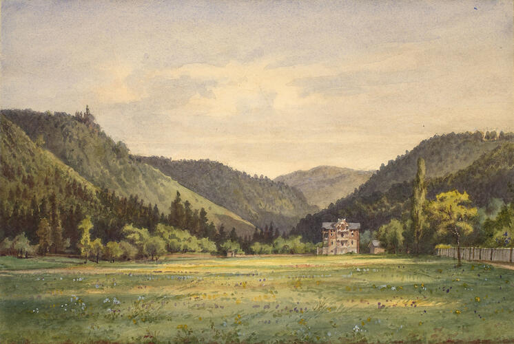 The Lauchagrund near Reinhardsbrunn The Lauchagrund near Reinhardsbrunn