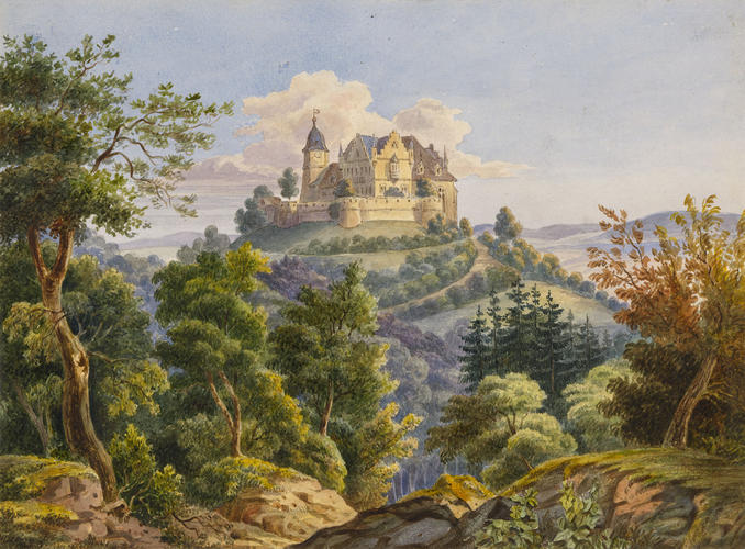 Schloss Callenberg from the south-east