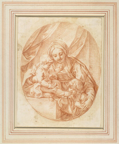 The Virgin and Child with St John The Virgin and Child with St John