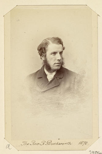 The Rev. R. Duckworth. 1870. [Royal Household Portraits. Volume 55. ]