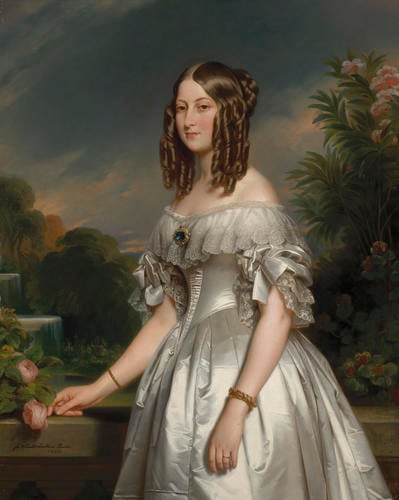 Victoire of Saxe-Coburg-Gotha, Duchesse de Nemours (1822-1857)