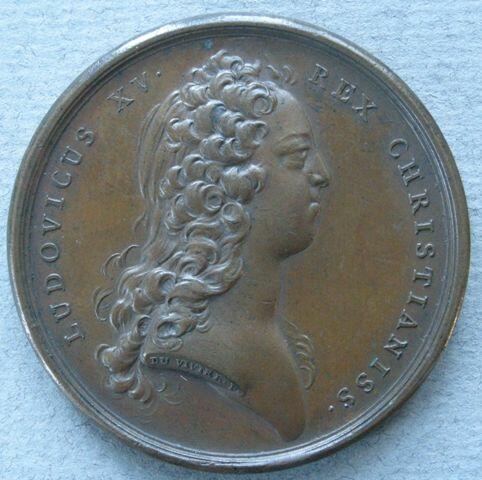 France. Medal commemorating the Peace of Paris, 1727