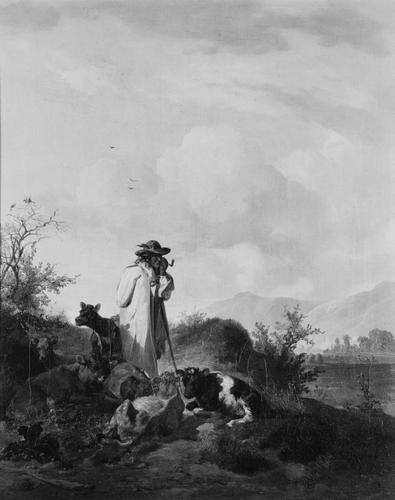 Shepherd in a Landscape