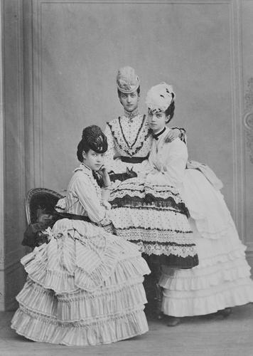 Alexandra, Princess of Wales, Tsarevna Marie Feodoronva of Russia and Princess Thyra of Denmark