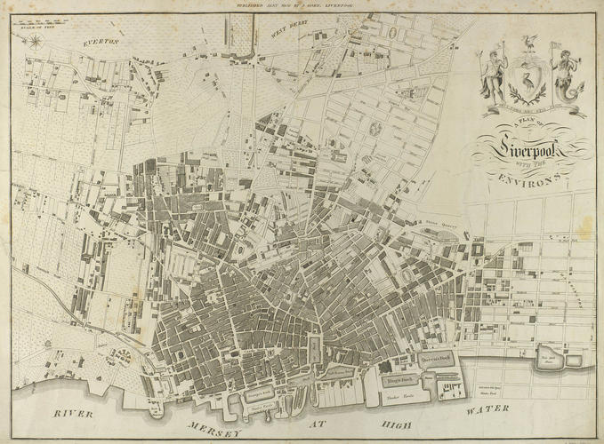A Plan of Liverpool with the Environs
