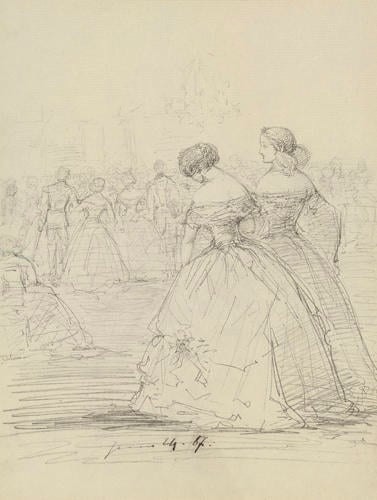 A ballroom scene A ballroom scene