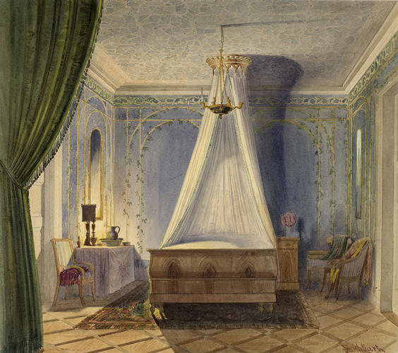 The Rosenau: the Queen's bedroom