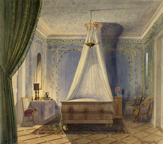 The Rosenau: the Queen's bedroom The Rosenau: the Queen's bedroom