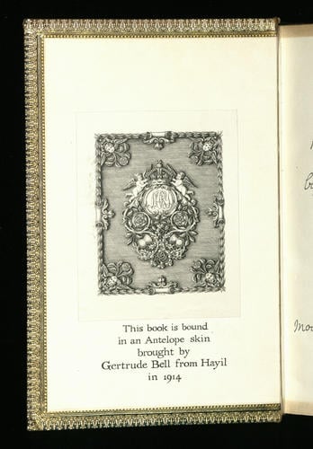 The Letters of Gertrude Bell ; v. 1 / selected and edited by Lady Bell
